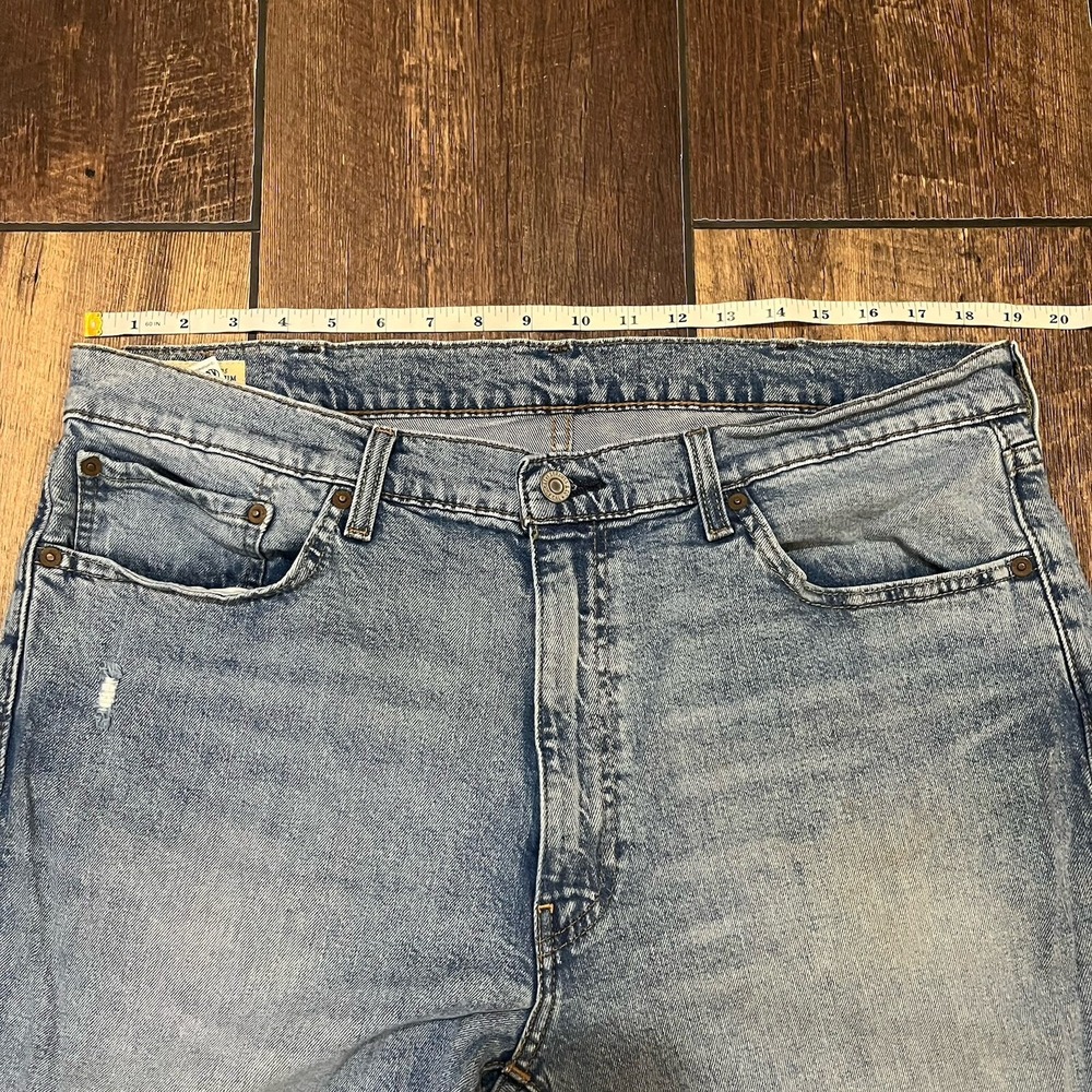 Levis 541 Jeans Mens 38x30 Light Wash Denim Regular Vintage 90s Y2K - Picture 6 of 12